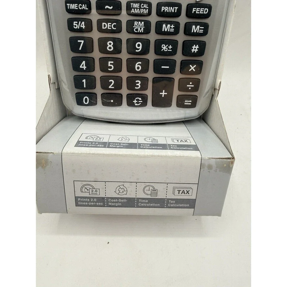 Canon P1-DHV P1DHV Palm Size Printing Calculator